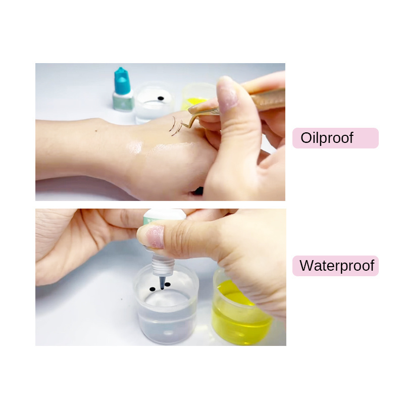 Fast dry strong individual private label adhesive 0.5s lash glue Waterproof oilproof eyelash extensions glue Adhesive