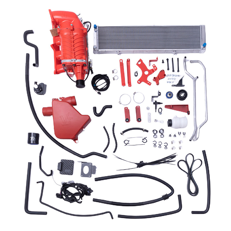 High Cost-Effective Twin Screw Supercharger Kit 4 Cylinder 2Tr Engine Supercharger Kit For Toyota Fortuner