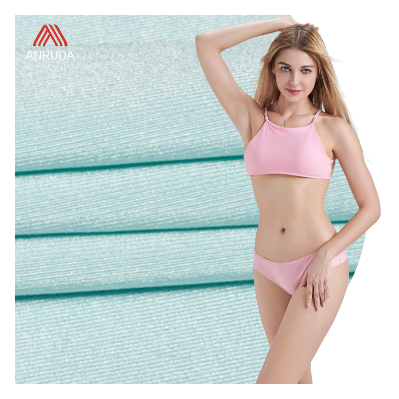 Wholesale 92 Polyamide 8 Elastane Underwear Polyester/Poly Italy Swimwear Fabric Fabrics Spandex For Lingeries Fabrics