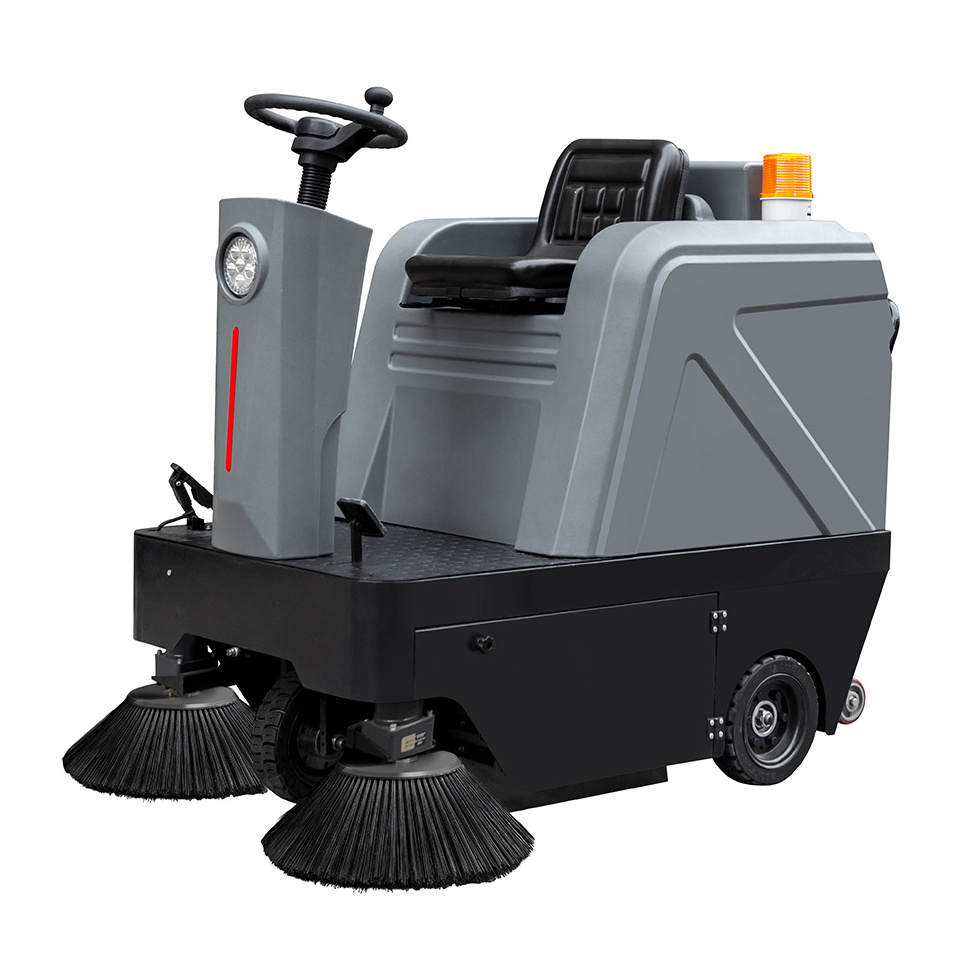 ANRUNTO 1250 Ride-on Battery Electric Operated Road Floor Sweeper