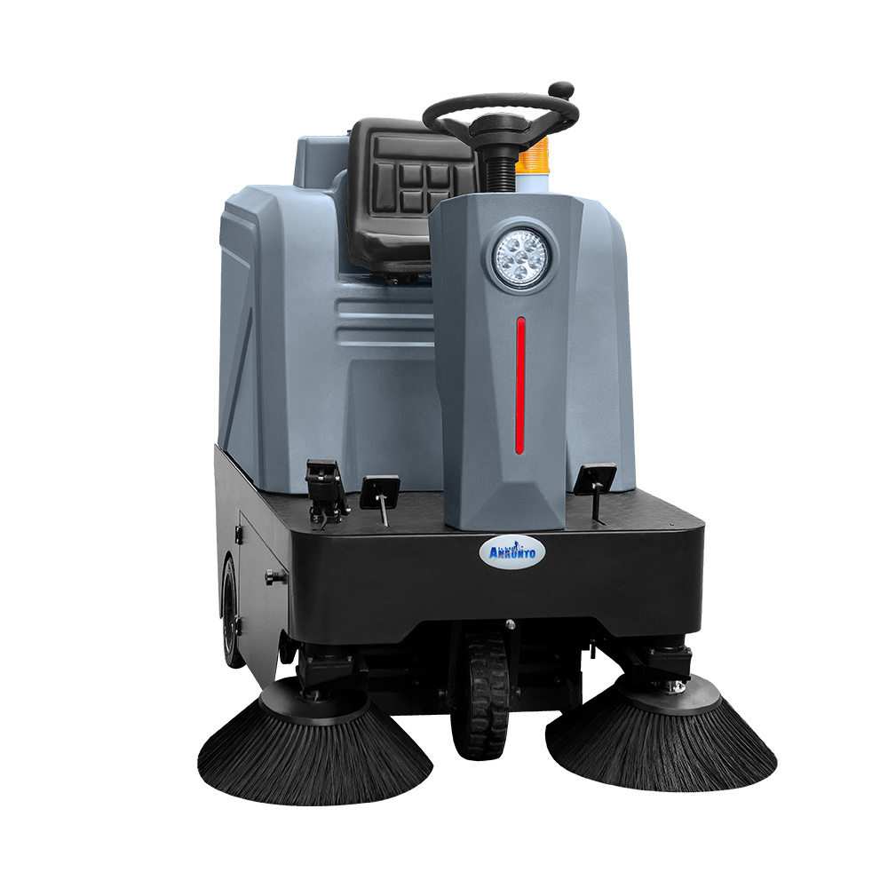 ANRUNTO 1250 Ride-on Battery Electric Operated Road Floor Sweeper