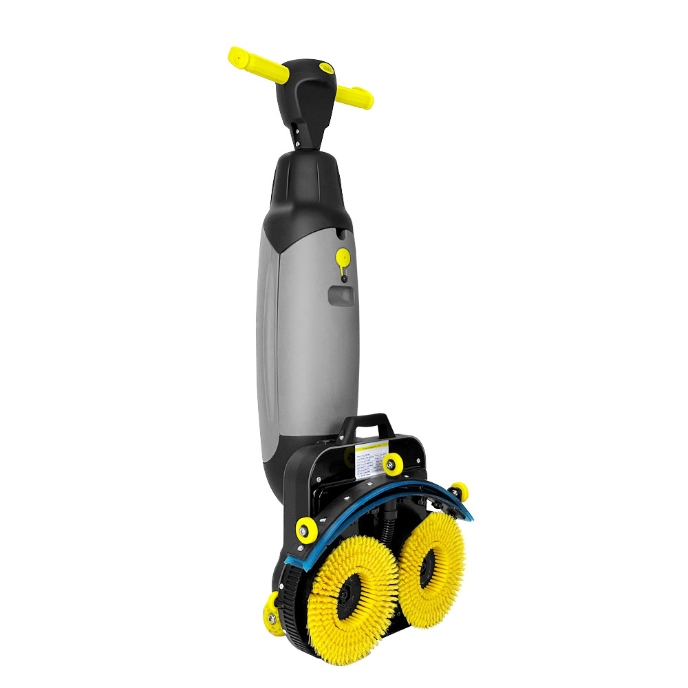 Battery Power Hand Push Floor Cleaning Machine Industrial Marble Auto Floor Scrubber