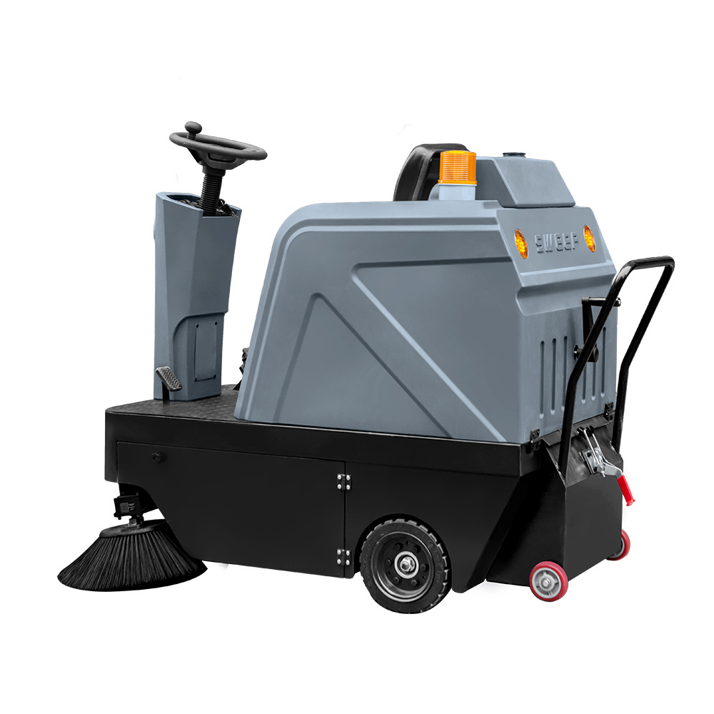 ANRUNTO 1250 Ride-on Battery Electric Operated Road Floor Sweeper