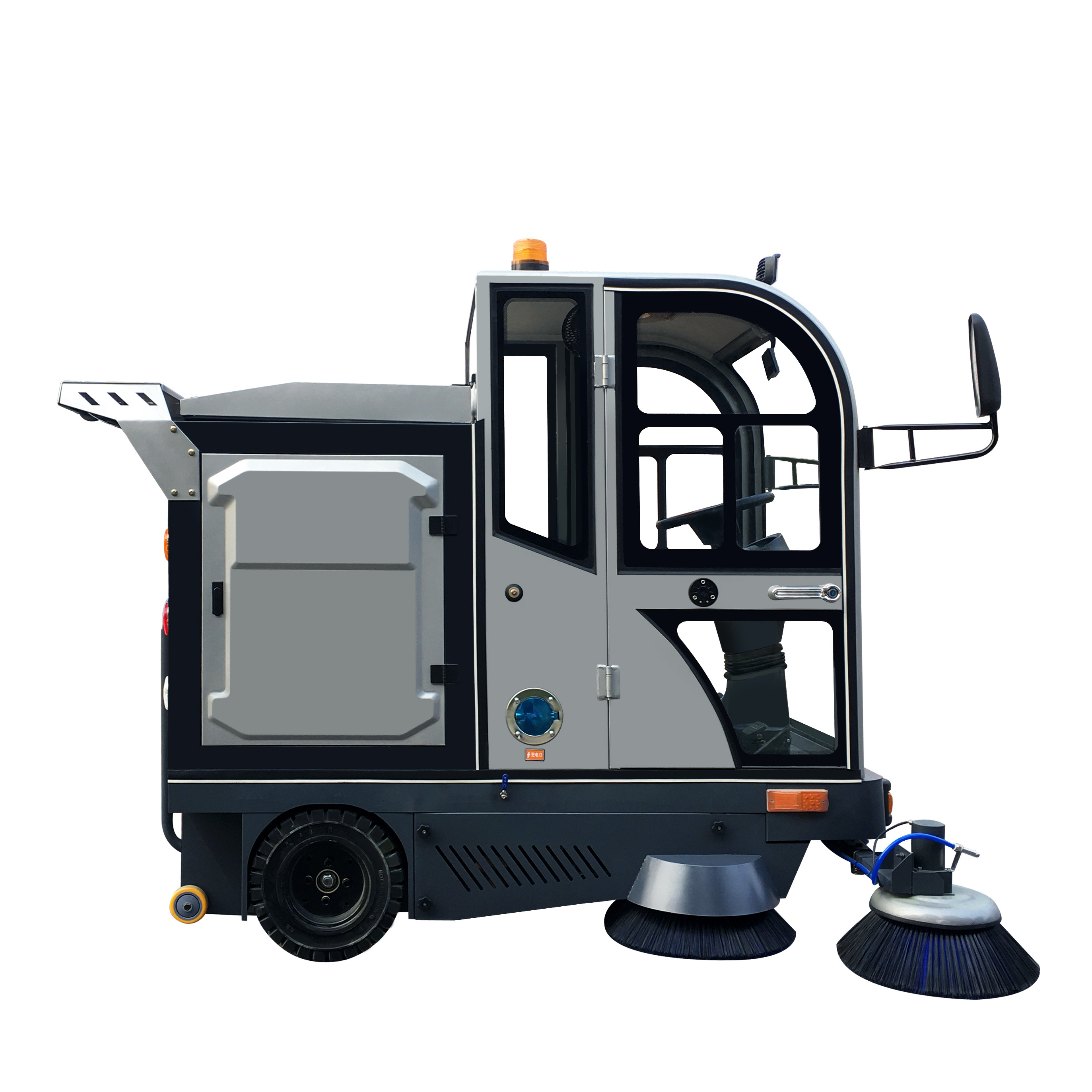 Best Price Custom Automatic Industrial Ride On Mini Street Road Snow Sweeper