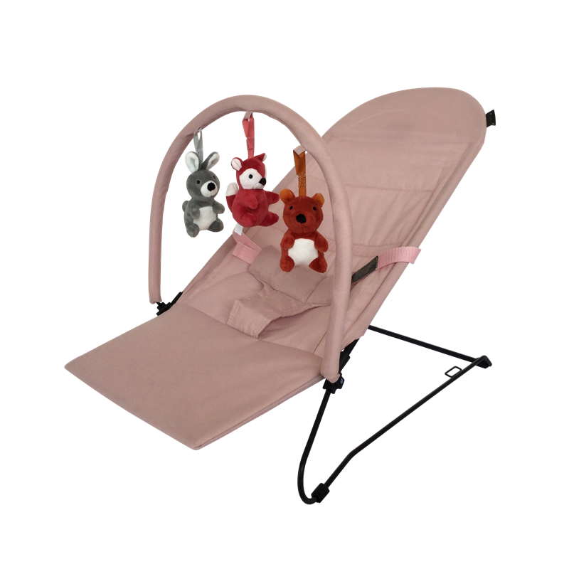 2022 New Arrival Metal Baby Swing Chair Comfortable Safe Portable Baby Bouncer And Rocker