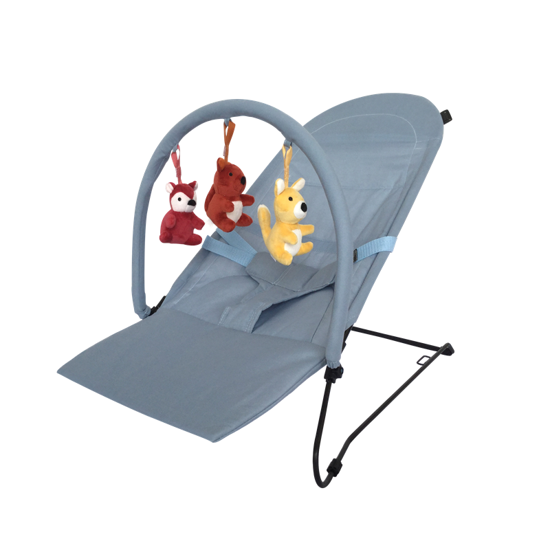 2022 New Arrival Metal Baby Swing Chair Comfortable Safe Portable Baby Bouncer And Rocker