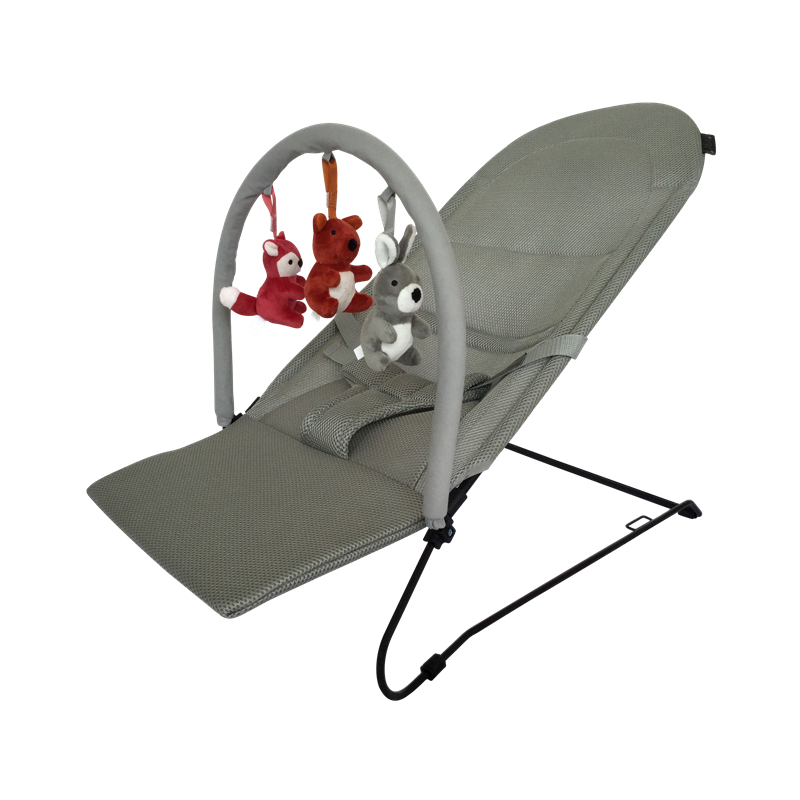 2022 New Arrival Metal Baby Swing Chair Comfortable Safe Portable Baby Bouncer And Rocker