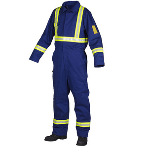 Wholesale Workwear Safety working Suit Reflective Coverall Overall for Men Work Clothing Workwear Uniform