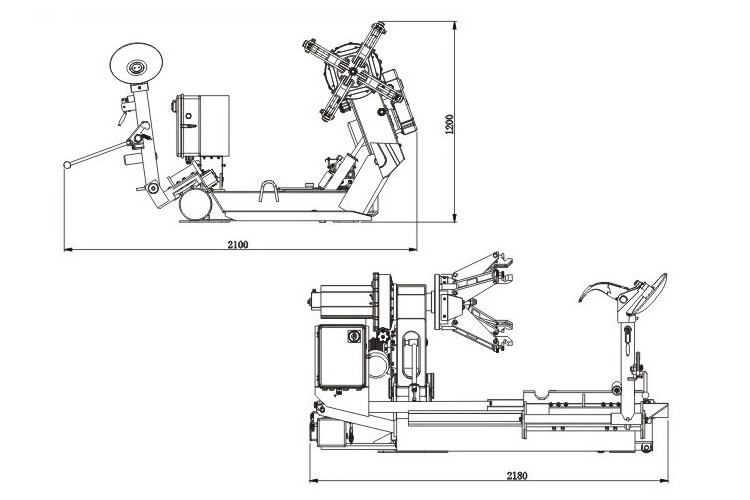 Truck Automatic Tire Machine with CE Certificate