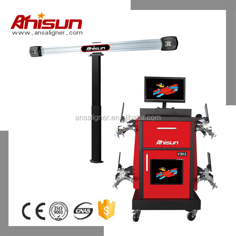 Car Workshop Equipment 3D Wheel Alignment Machine Price