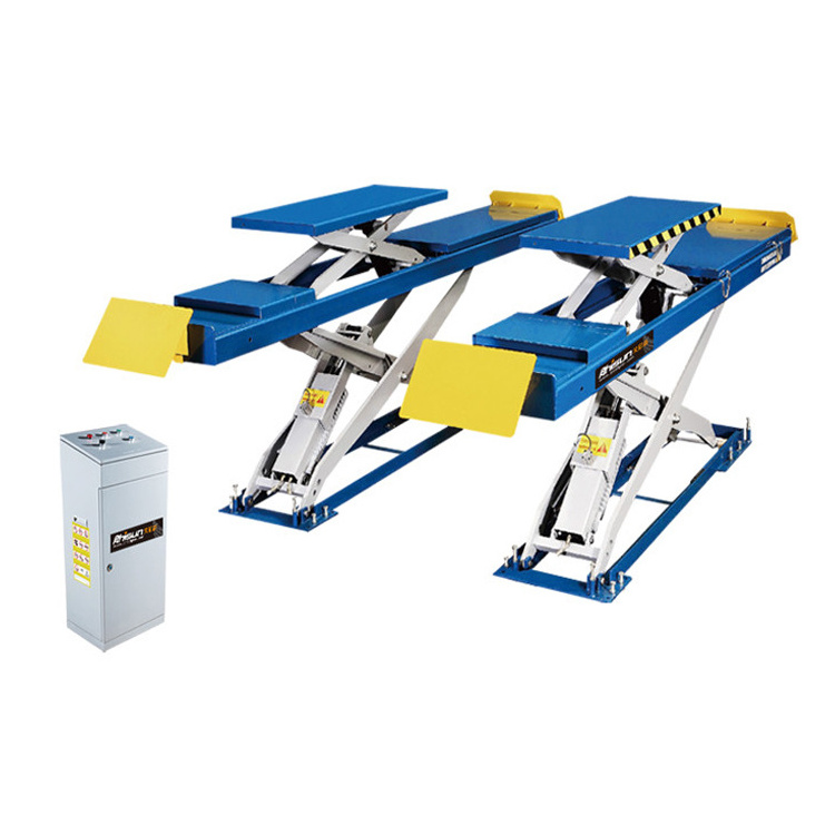 Recessed Short Platform High-Rise In Ground thin Scissor car Lift