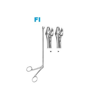 top selling Gynecology Iup Grasping Forceps 3 Mm 22 Cm Medical Grade Stainless Steel Gynecology Instruments