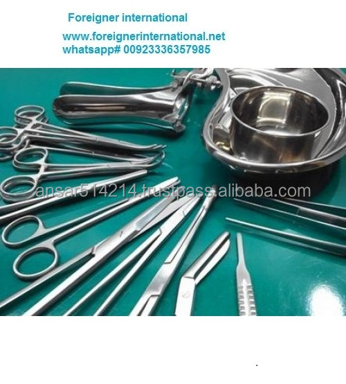 GYNE EPISIOTOMY SURGERY INSTRUMENTS SET OF 20 PIECES high quality stainless steel