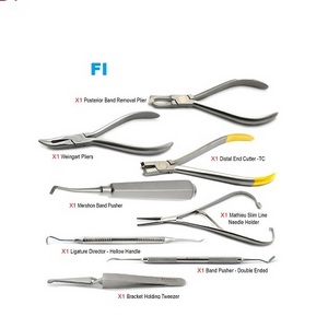 Orthodontic Instruments Set Up Kit Orthodontic-Distal-Wire-Cutter Needle Holder dental instruments