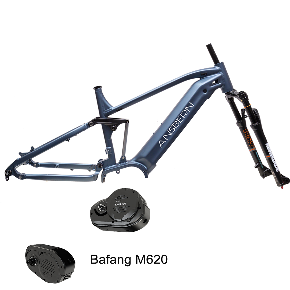 hot sales  full suspension middle drive ebike frame electric bike frame