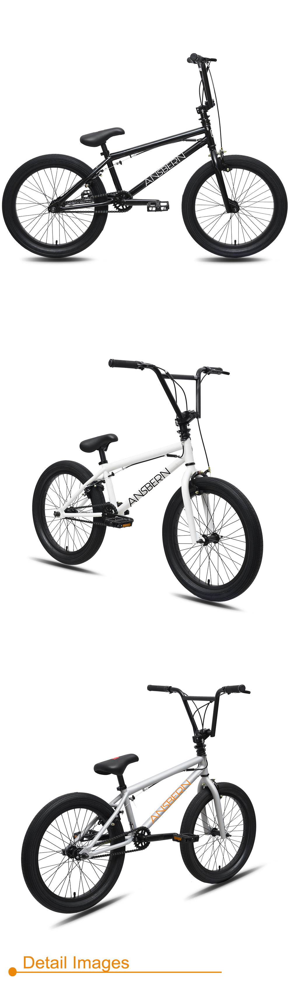 ANSBERN 20 inch u brake mini bmx bikes freestyle/sport racing bicicleta freestyle bmx bike