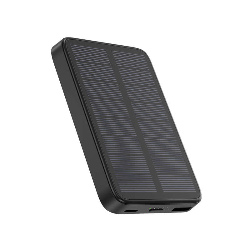 2022 New Product Mini Solar Power Bank Portable Charger Magnetic Battery Pack For iPhone 13