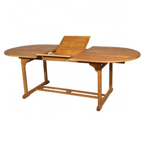 OVAL  FOLDING TABLE ACACIA/EUCALYPTUS HARDWOOD FOR OUTDOOR GARDEN AND INDOOR