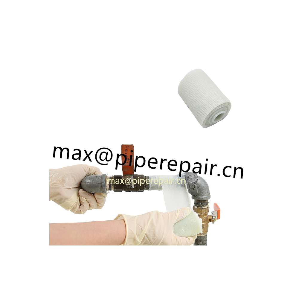 Pipe Cast Armor Wrap with Epoxy Repair Putties Pipe Repair Bandage