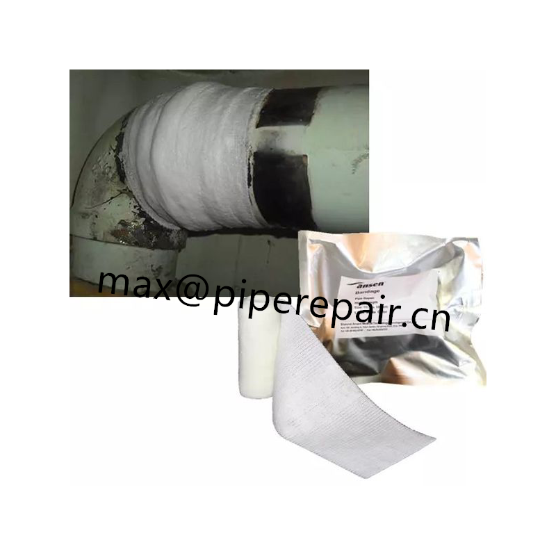 Pipe Cast Armor Wrap with Epoxy Repair Putties Pipe Repair Bandage