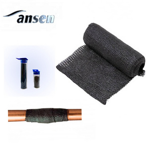 oil burner glass pipe tube ultra-strong rapid curing moisture activated pipe repair bandage for Leaks and Burst Pipes