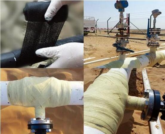 Best Price Water Activated Stainless Steel Tube Repair Fiberglass Bandage with Sealing Epoxy Putty for Subsoil Drain