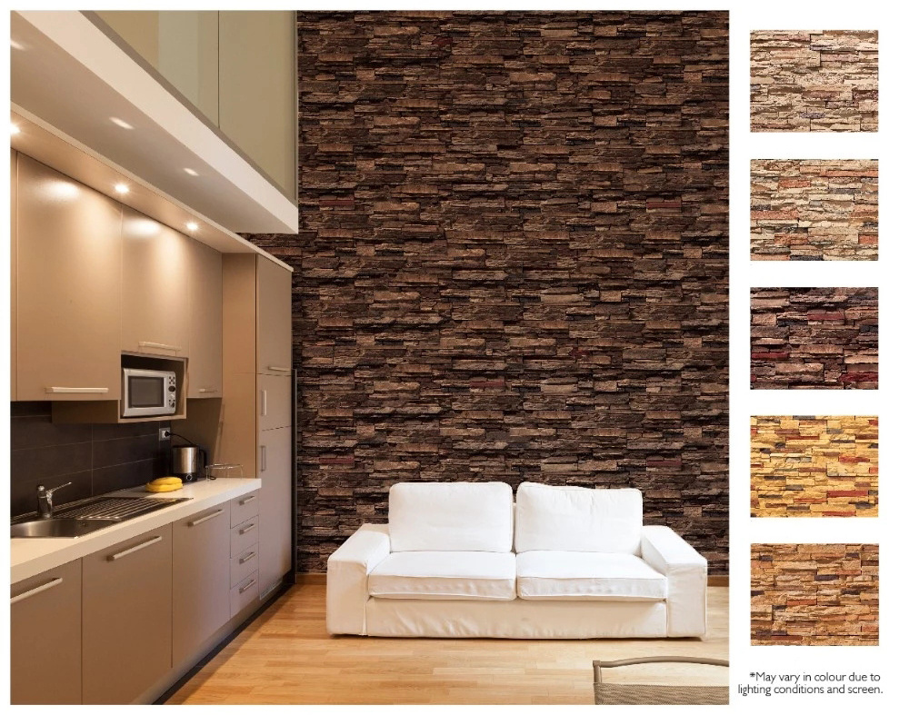 AS-NA7 Hot sale multicolor culture stone Natural slate wall cladding,Cheap Backsplash Stone Tile Wall,Natural landscaping stone