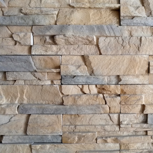 Natural Cheap Castle Stone Siding Exterior Stone Wall Cladding 3D Faux Decorative Panel Stone Veneer for garden