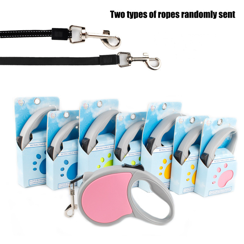 New Pet Towing Rope Retractable Tractor Dog Chain Portable Dog Chest Strap Pet Supplies Cat Chain