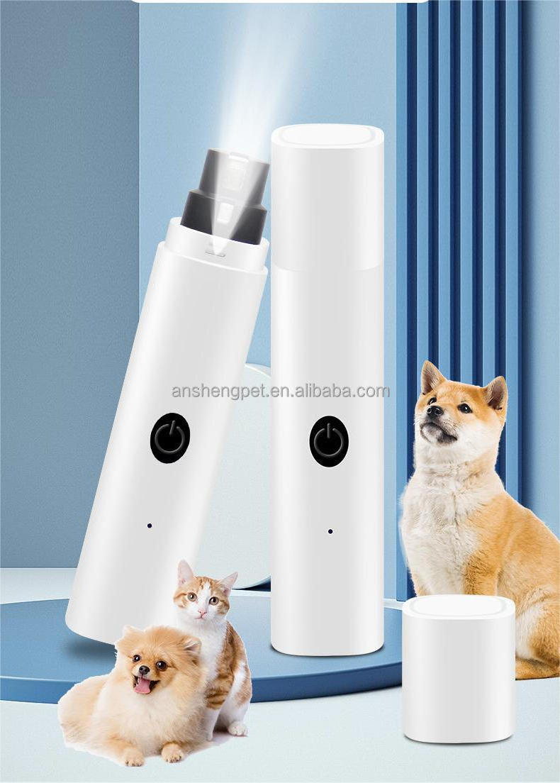 USB Pet Electric Automatic Dog Nail Grinder Electric Dog Cat Pet Nail Trimmer Grinder BestSuppliers