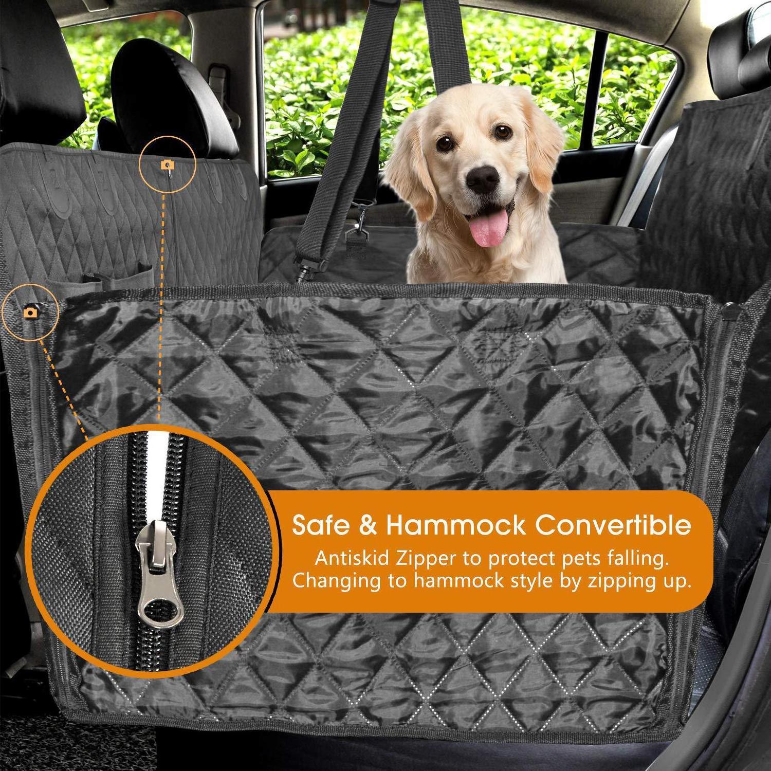 Soft Backseat Waterproof Dog Bed Pet Car Seat Cushion Massage Cushion Car Pet Mat