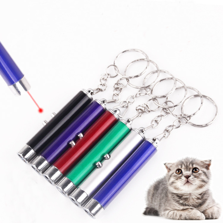 Pet Laser Stick Interactive Cat Laser Pen Electronic Cat Playing Stick Cat Laser Toy