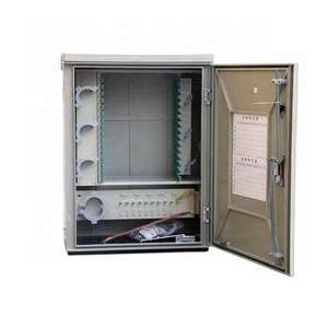 Fiber Distribution Hub (FDH) 144, 96, 288 Fiber PON Cabinet With Pole/Wall Bracket