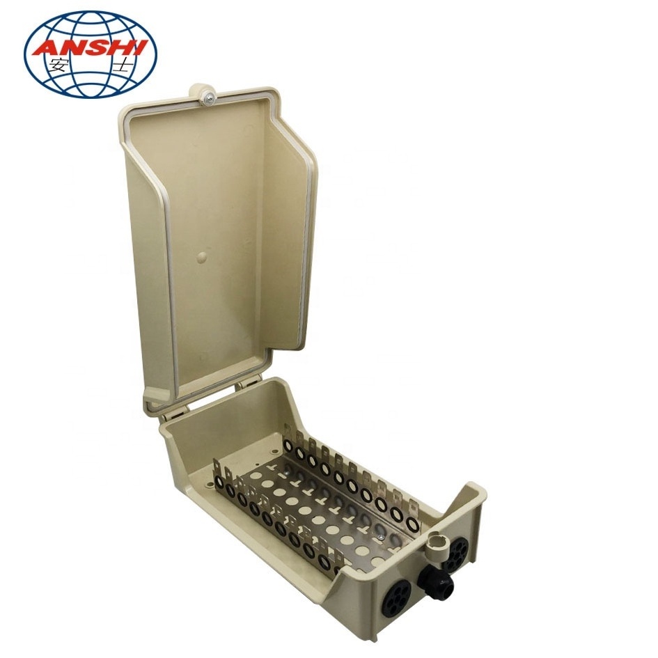 Outdoor Cable Telephone Termination Box 100 Pairs can install Krone Lsa Plus Module