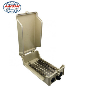 Outdoor Cable Telephone Termination Box 100 Pairs can install Krone Lsa Plus Module