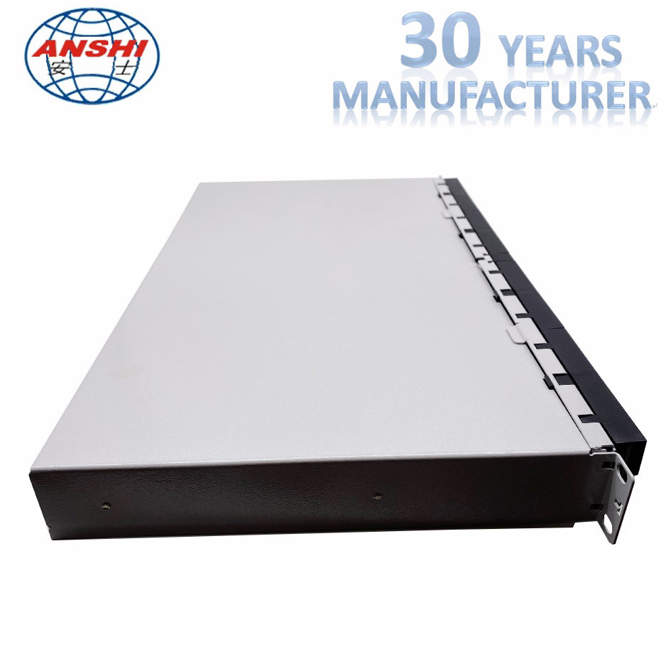 Hot Sale ISO9001 19 Inch Wall Mount Intelligent Fiber Optic Patch Panel With Firmware