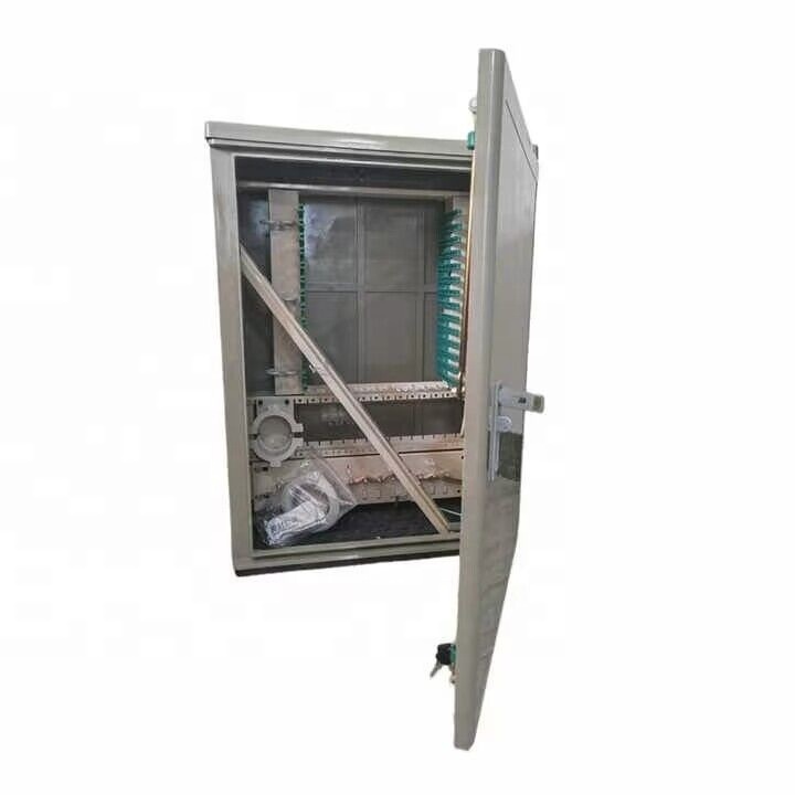 Fiber Distribution Hub (FDH) 144, 96, 288 Fiber PON Cabinet With Pole/Wall Bracket