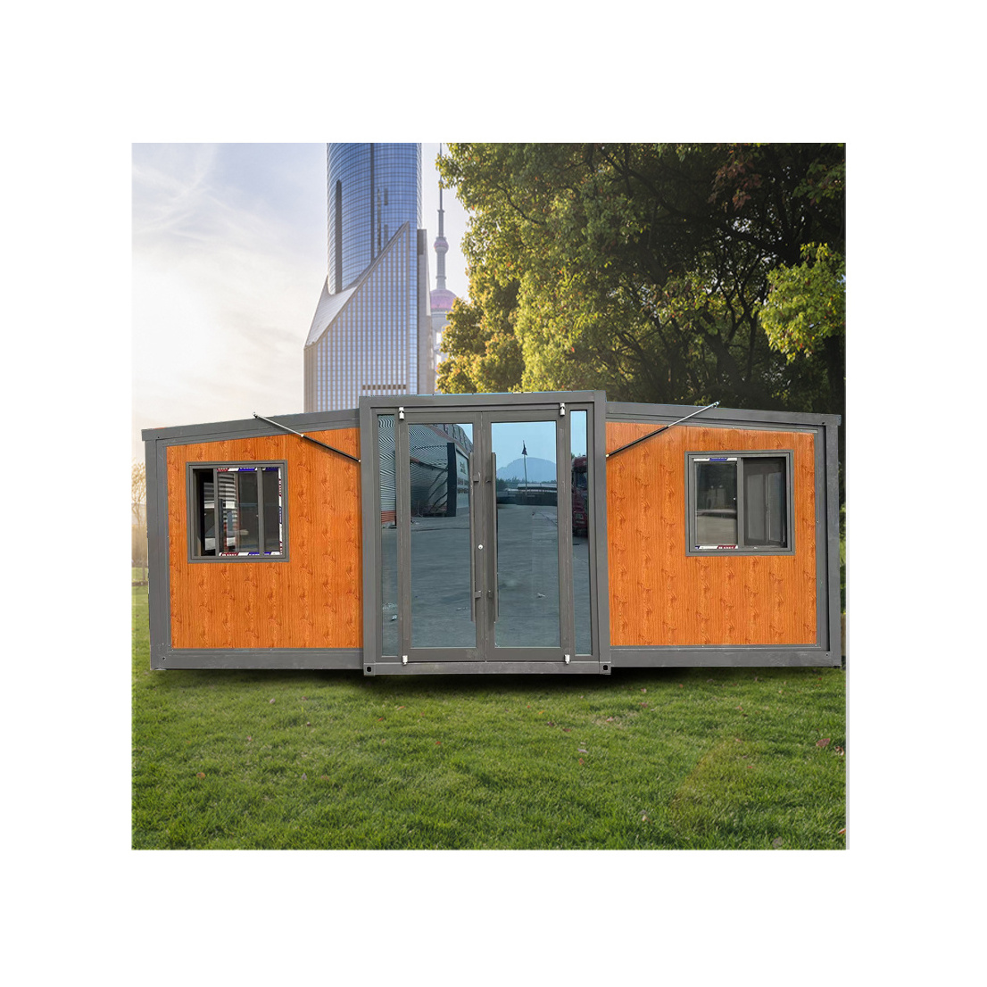 Hot Sell Tiny Pool House Modular Isoliert Expandable Container House America