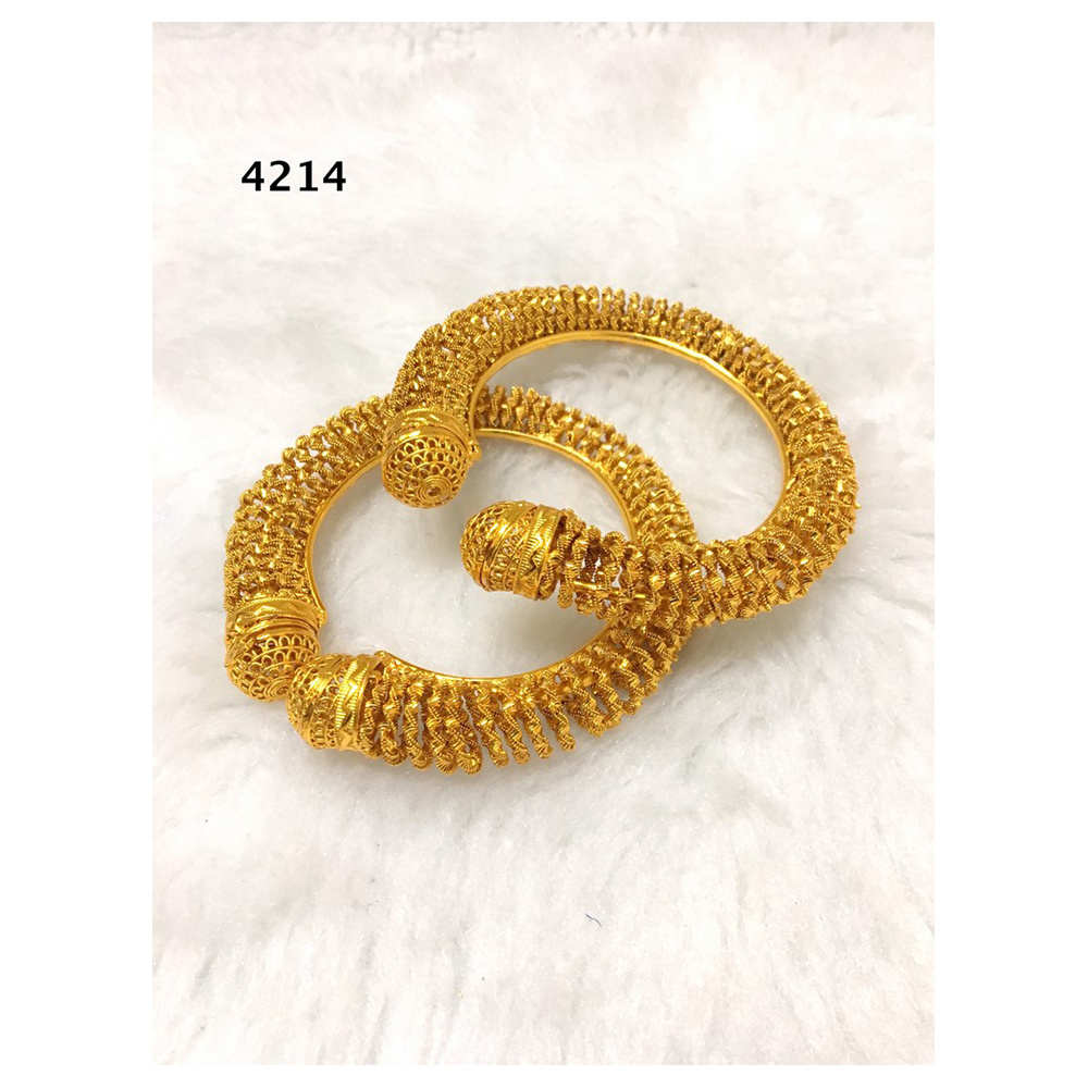 African Jewellery Bridal Design Bangle Gold Plated Women