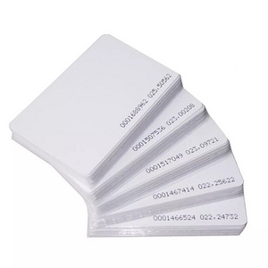 Proximity Smart RFID Card For Access Control And Time Attendance System EM Thin Card 125KHz 0.88mm Thickness TK4100 Chip