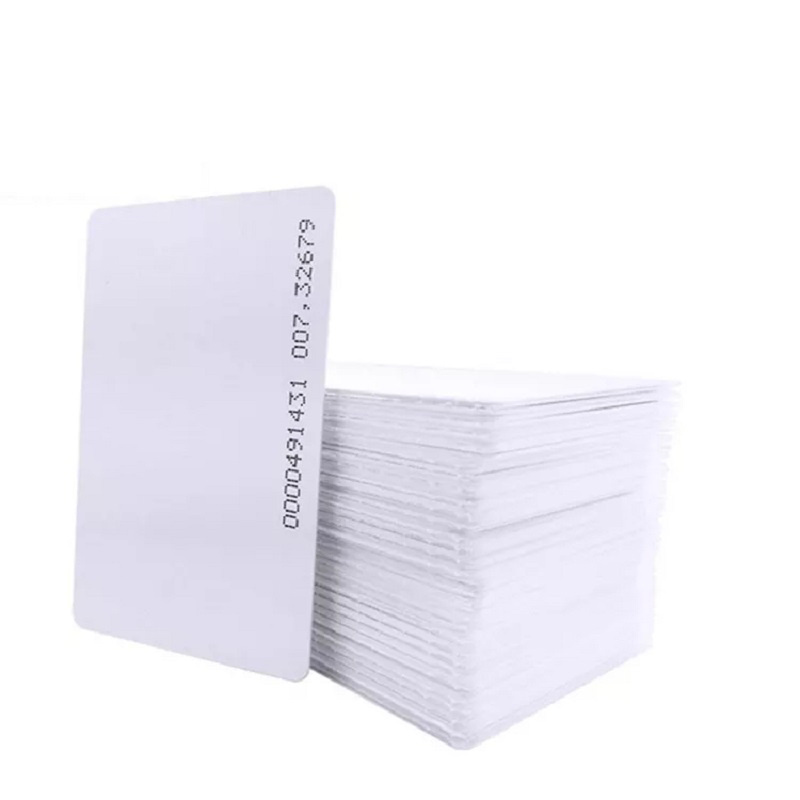 Proximity Smart RFID Card For Access Control And Time Attendance System EM Thin Card 125KHz 0.88mm Thickness TK4100 Chip