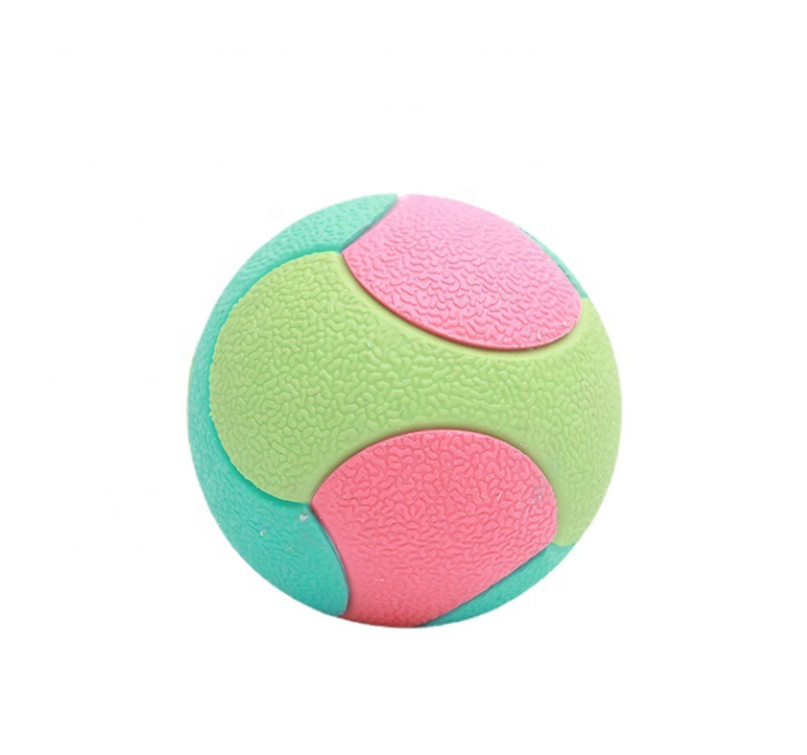 Pet Touch Solid Core Rubber Ball Dog Toys Indestructible Virtually Tough Interactive Dog Toys Strong  soft rubber ball