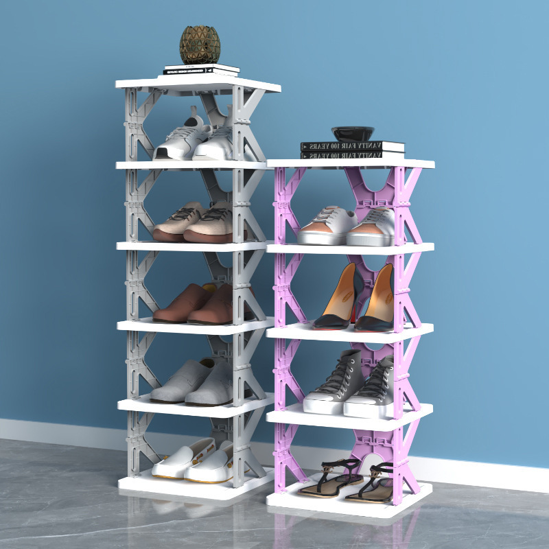 Shoe Storage Cabinet Space Saving Convenient Small Shoe Racks Cupboards Plastic Shoe Rack Holder Hanger