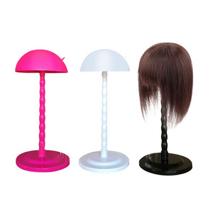 Wig Hair Head  14.2 Inch wigs Mushroom Top New Plastic Folding Stable Durable Hat Display Holder Wig for women