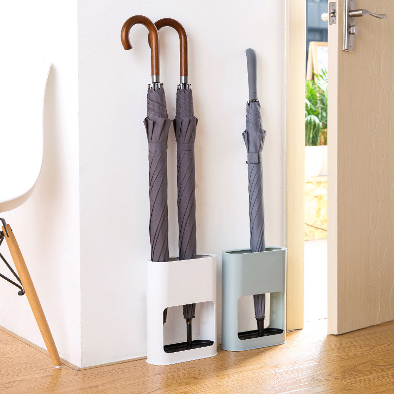 Umbrella Stand Indoor for Modern Entryway Decor Plastic Umbrella Container Storage umbrella stand holder