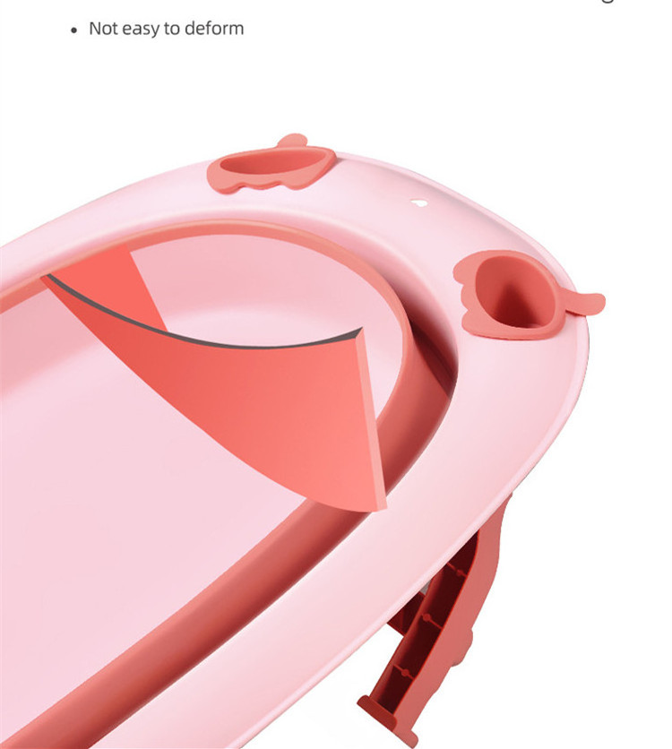 Portable Bathtub for babys  Foldable silicon SPA Soaking Standing Bath Tub for Shower Collapsible bath tub