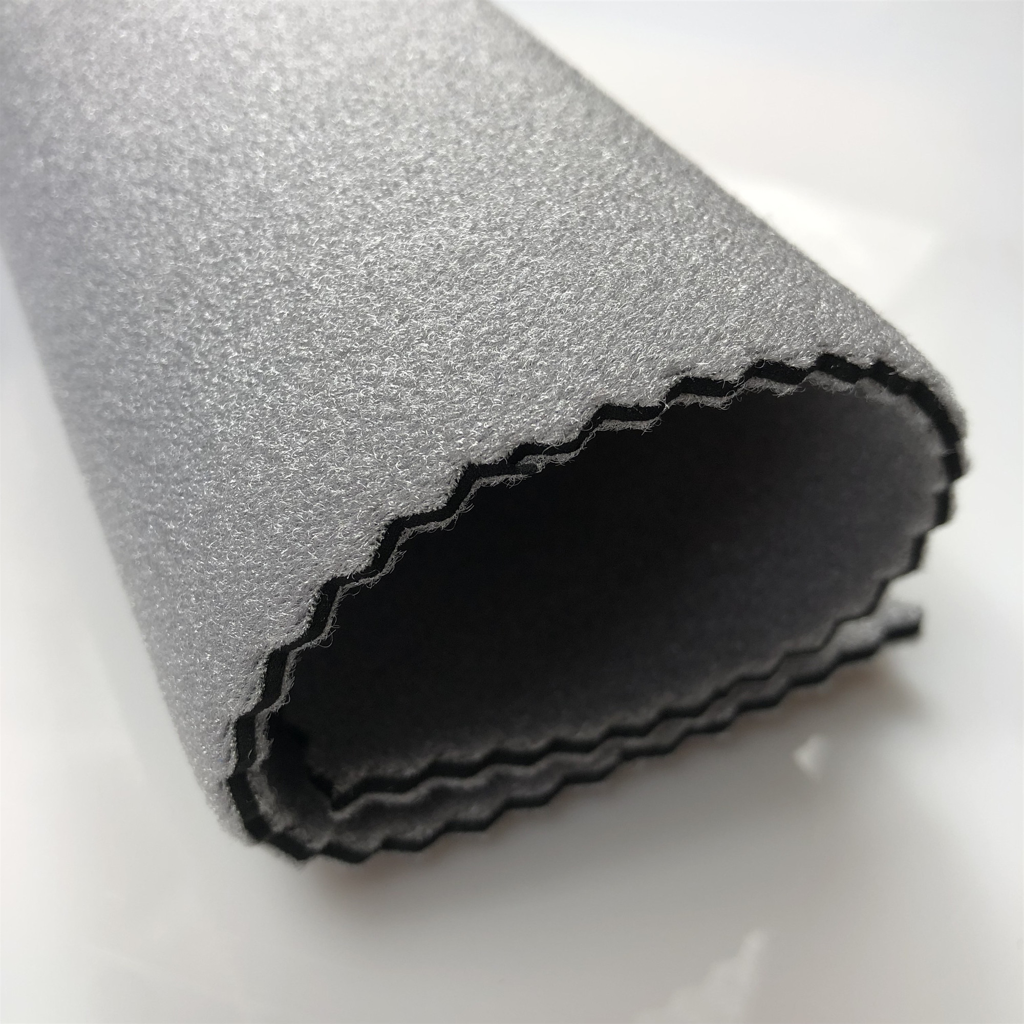 High Quality 2mm thin neoprene foam sheet with  neoprene velcro fabric for sports products