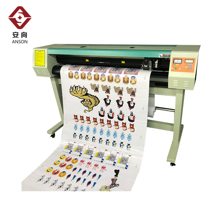 38 inch /98cm plotter vinyl cutter with laser and Roland type blade for  Advertising Applications