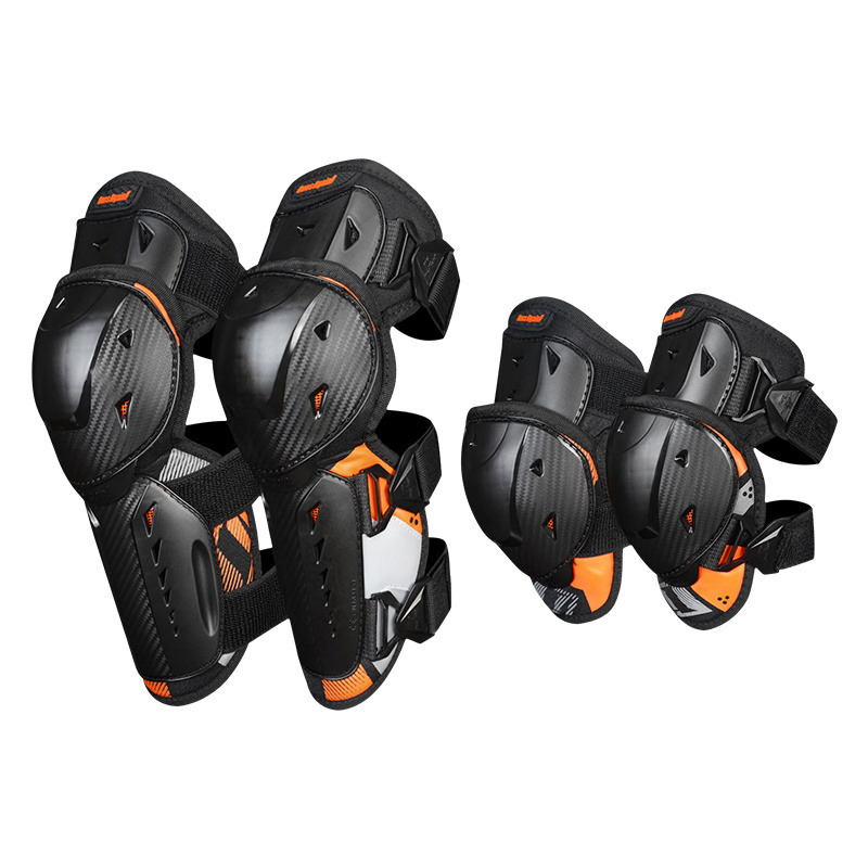 Ones Again New Motorcycle Knee and Elbow Guards 4 Piece Set Four Seasons Universal Color Riding Leg and Elbow Guards