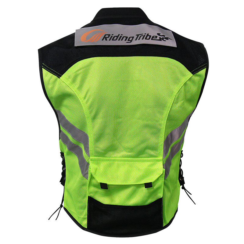 Best Quality Men Cycling Jacket Reflective Vest Waistcoat Breathable Mesh Motorcycle vest